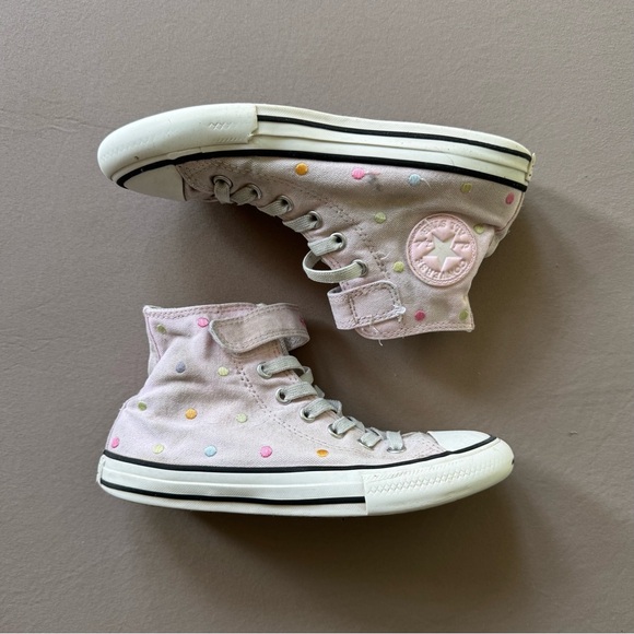 Kids Converse Chuck Taylor All Star 1V High Top Sneakers - Picture 1 of 14